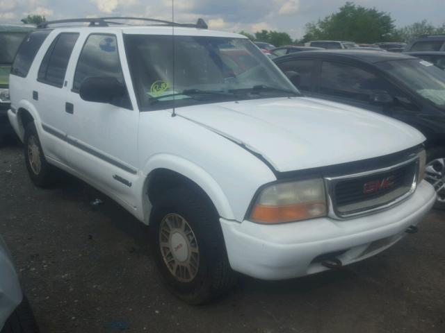 1GKDT13W112135626 - 2001 GMC JIMMY Blanc photo 1