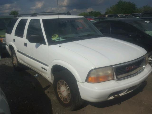 1GKDT13W112135626 - 2001 GMC JIMMY Blanc photo 10