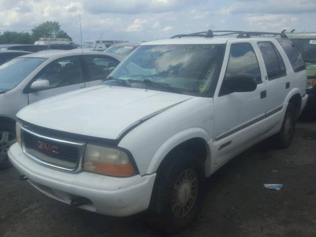 1GKDT13W112135626 - 2001 GMC JIMMY Blanc photo 2