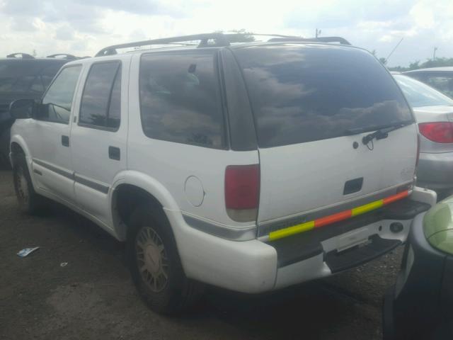 1GKDT13W112135626 - 2001 GMC JIMMY Blanc photo 3