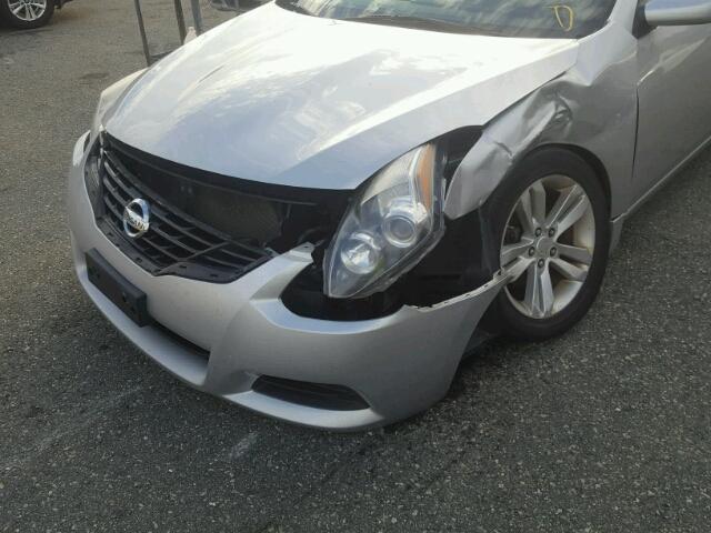 1N4AL2EP8AC122351 - 2010 NISSAN ALTIMA S SILVER photo 9