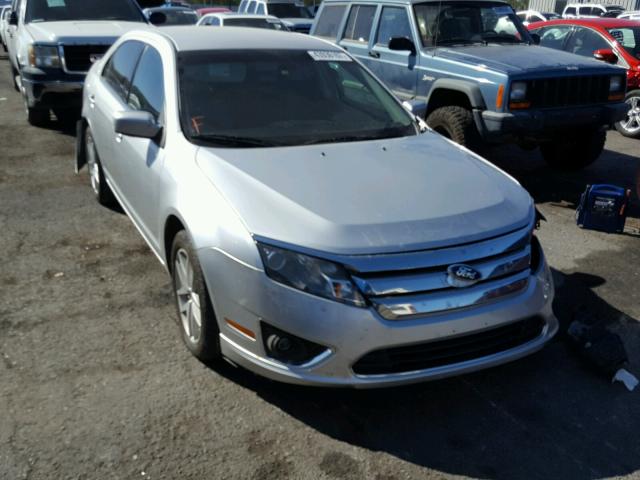 3FAHP0JG2BR192668 - 2011 FORD FUSION SEL SILVER photo 1