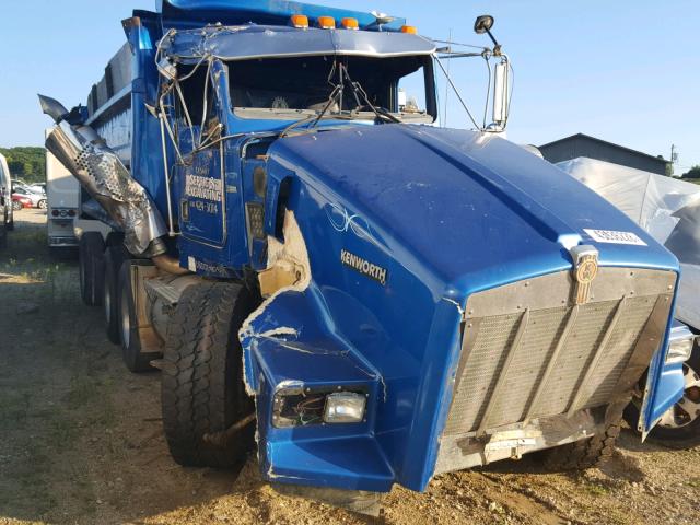 1NKDLU0X6VR748816 - 1997 KENWORTH CONSTRUCTI BLUE photo 1