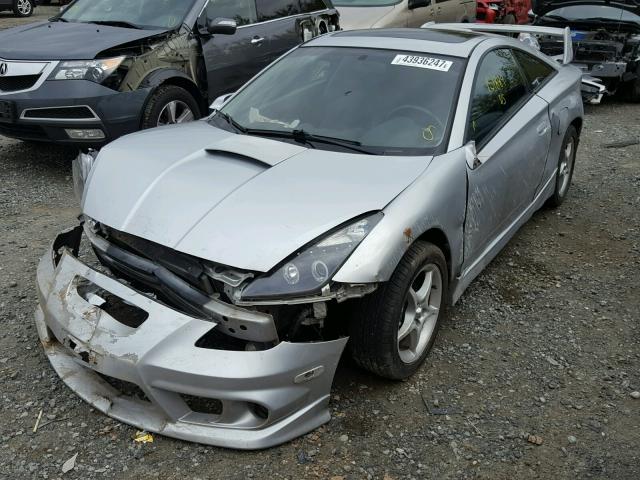 JTDDY32T230067397 - 2003 TOYOTA CELICA GT- SILVER photo 2