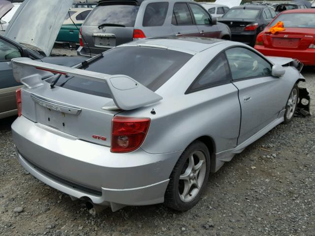 JTDDY32T230067397 - 2003 TOYOTA CELICA GT- SILVER photo 4