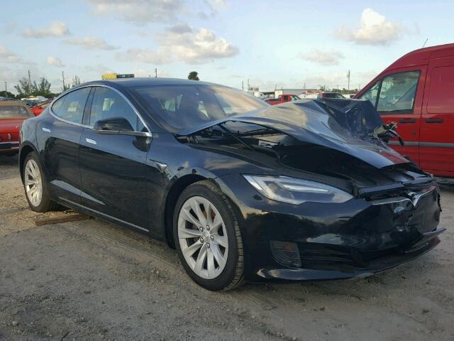 5YJSA1E1XGF173257 - 2016 TESLA MODEL S Սև լուսանկար 1