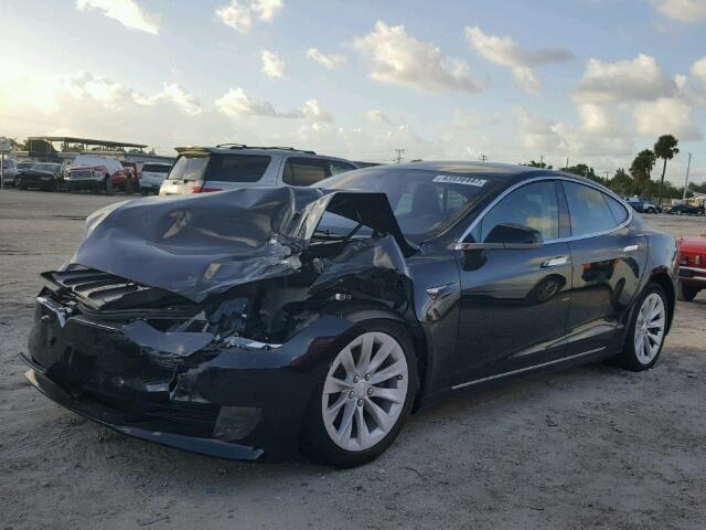 5YJSA1E1XGF173257 - 2016 TESLA MODEL S BLACK photo 2