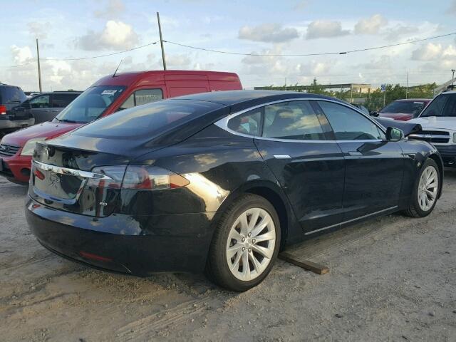 5YJSA1E1XGF173257 - 2016 TESLA MODEL S Սև լուսանկար 4