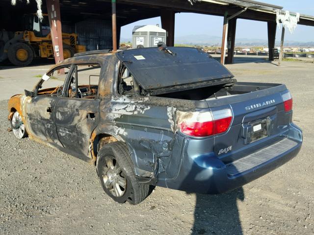 4S4BT63C365104689 - 2006 SUBARU BAJA TURBO BURN photo 3