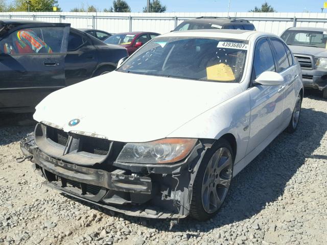 WBAVB73587VH22202 - 2007 BMW 335 I WHITE photo 2