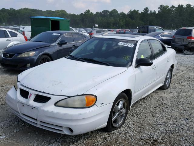 1G2NF52E63M587753 - 2003 PONTIAC GRAND AM S WHITE photo 2