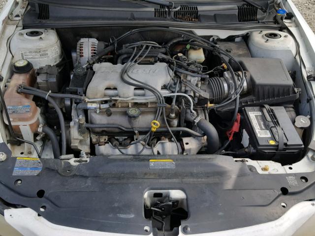 1G2NF52E63M587753 - 2003 PONTIAC GRAND AM S WHITE photo 7