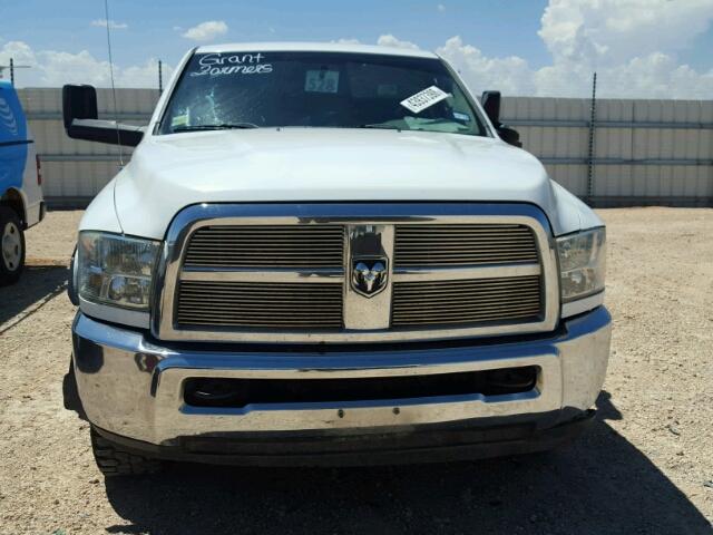 3C6UD5HL2CG293425 - 2012 DODGE RAM 2500 S WHITE photo 9
