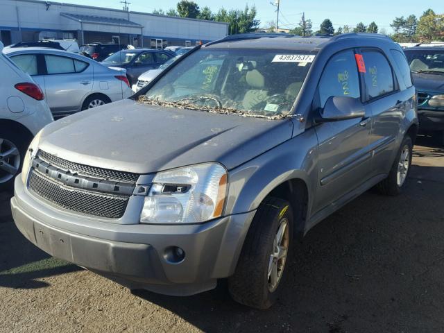 2CNDL63F166086121 - 2006 CHEVROLET EQUINOX GRAY photo 2