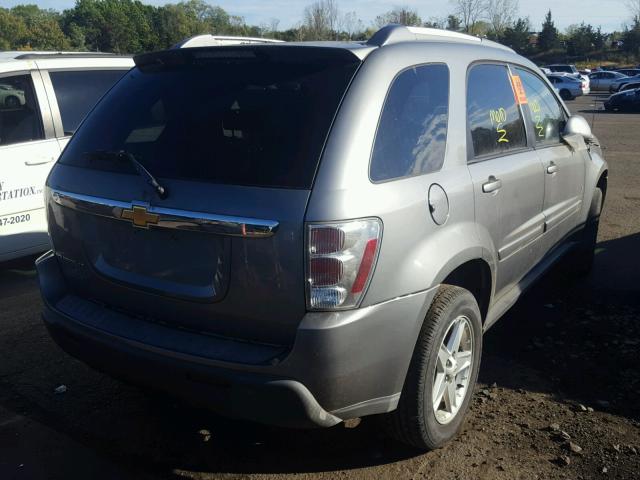 2CNDL63F166086121 - 2006 CHEVROLET EQUINOX GRAY photo 4