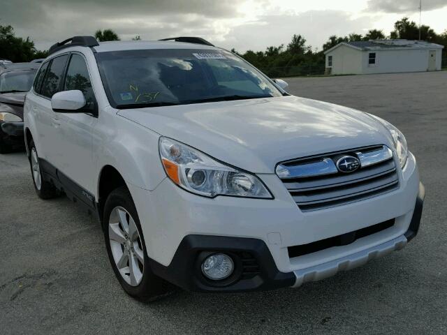 4S4BRCJC0D3323490 - 2013 SUBARU OUTBACK 2. WHITE photo 1
