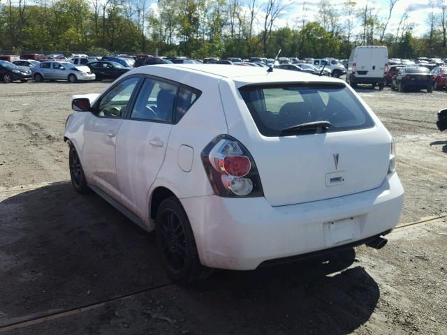 5Y2SL67879Z445228 - 2009 PONTIAC VIBE WHITE photo 3