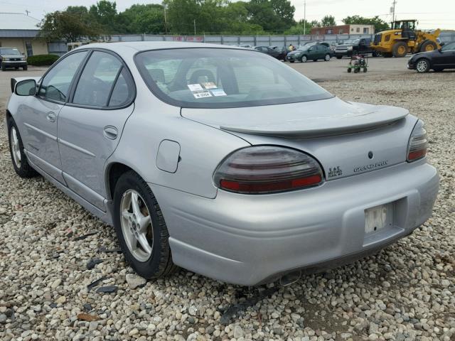 1G2WP52K7YF136804 - 2000 PONTIAC GRAND PRIX SILVER photo 3