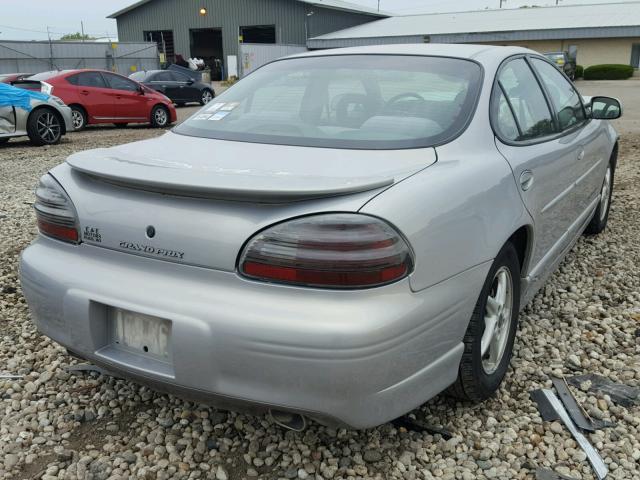 1G2WP52K7YF136804 - 2000 PONTIAC GRAND PRIX SILVER photo 4