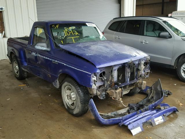 1FTCR10U9SPA42205 - 1995 FORD RANGER PURPLE photo 1