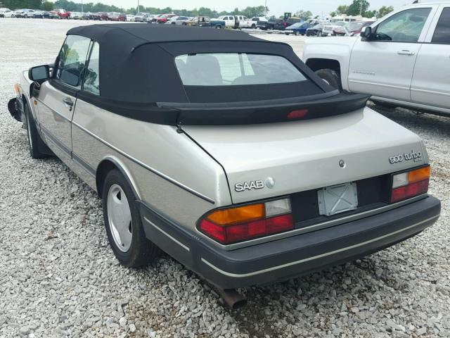 YS3AL76L2N7011014 - 1992 SAAB 900 TAN photo 3