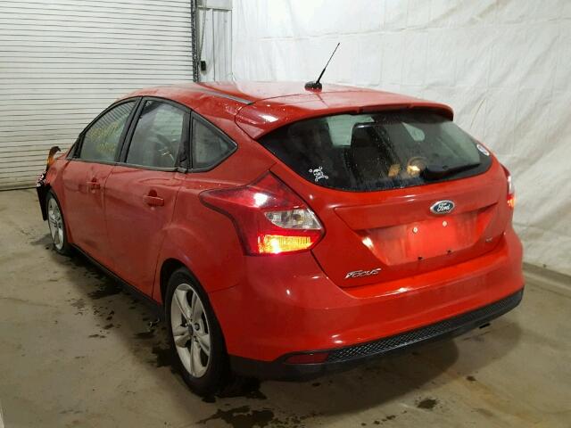 1FADP3K26DL120750 - 2013 FORD FOCUS SE RED photo 3