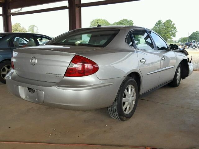 2G4WC582761226761 - 2006 BUICK LACROSSE C SILVER photo 4