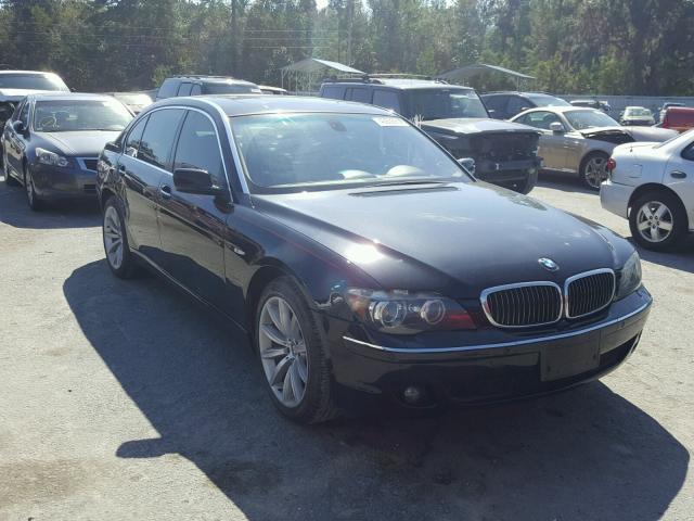 WBAHN83538DT82410 - 2008 BMW 750 BLACK photo 1