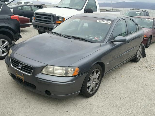 YV1RS592152477321 - 2005 VOLVO S60 2.5T GRAY photo 2