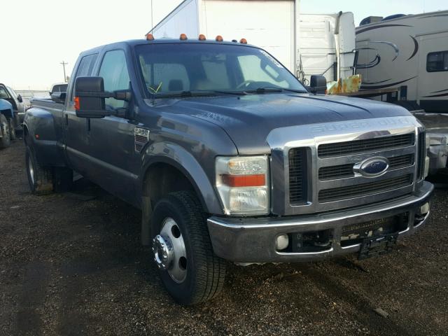 1FTWW33R38EA83085 - 2008 FORD F350 CHARCOAL photo 1