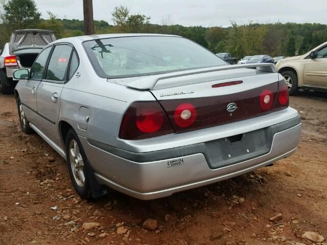 2G1WH52K939244280 - 2003 CHEVROLET IMPALA LS SILVER photo 3