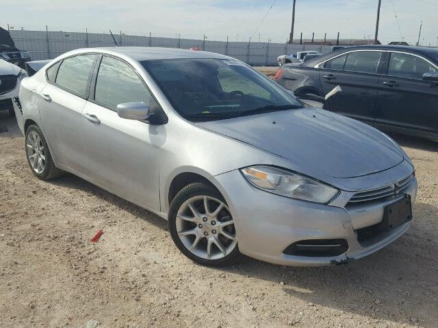 1C3CDFBA0DD126596 - 2013 DODGE DART SXT SILVER photo 1