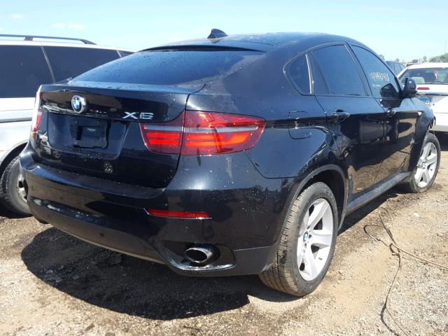 5UXFG2C53DL788610 - 2013 BMW X6 XDRIVE3 BLACK photo 4