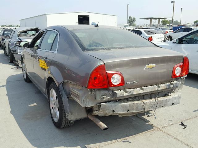 1G1ZA5EBXAF215422 - 2010 CHEVROLET MALIBU LS Qəhvəyi foto 3