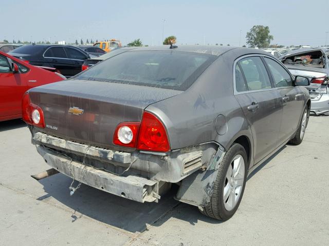 1G1ZA5EBXAF215422 - 2010 CHEVROLET MALIBU LS Qəhvəyi foto 4