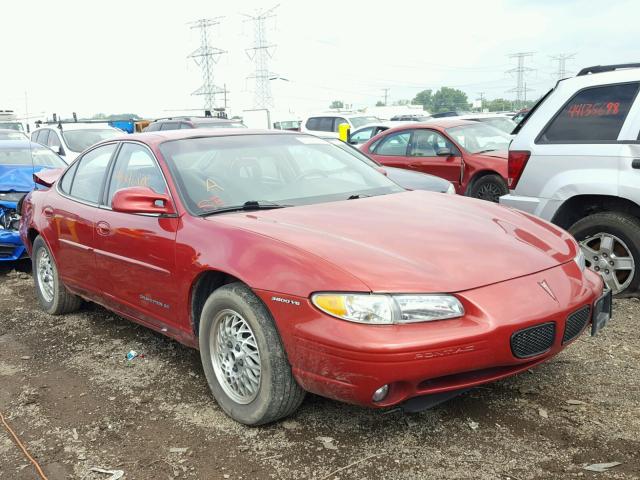 1G2WJ52KXVF304366 - 1997 PONTIAC GRAND PRIX Червоний фото 1