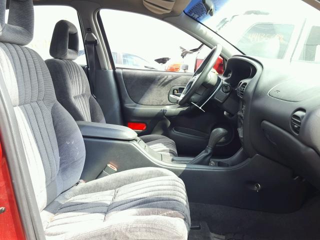 1G2WJ52KXVF304366 - 1997 PONTIAC GRAND PRIX Червоний фото 5