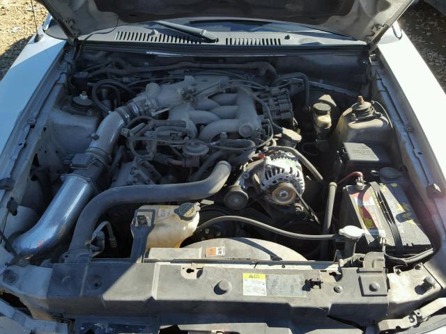 1FAFP40664F173354 - 2004 FORD MUSTANG SILVER photo 7