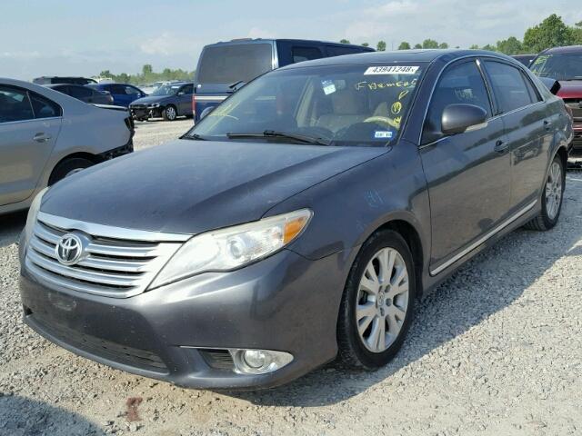 4T1BK3DB7BU379876 - 2011 TOYOTA AVALON BAS GRAY photo 2