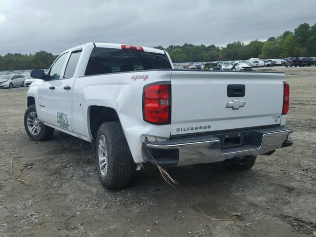 1GCVKREHXEZ233938 - 2014 CHEVROLET SILVERADO WHITE photo 3