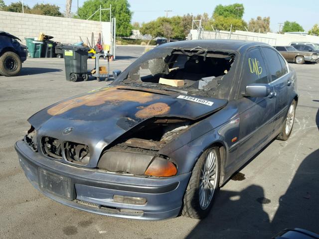 WBAAV53451FJ68925 - 2001 BMW 330 I BLUE photo 2