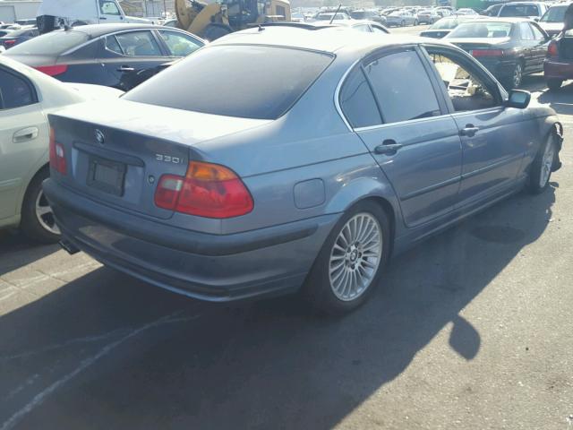 WBAAV53451FJ68925 - 2001 BMW 330 I BLUE photo 4