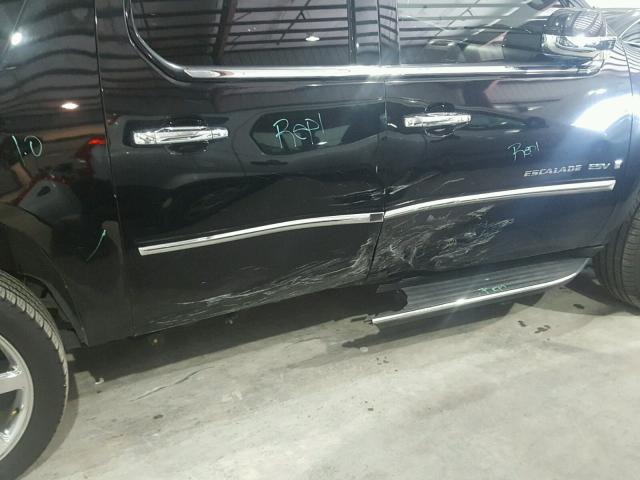 1GYFK66857R322850 - 2007 CADILLAC ESCALADE E BLACK photo 9