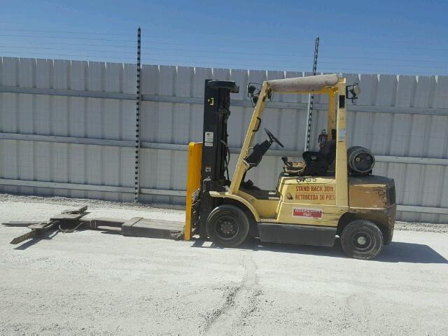 B1LL0FSALE4394188 - 2000 HYST FORKLIFT YELLOW photo 9