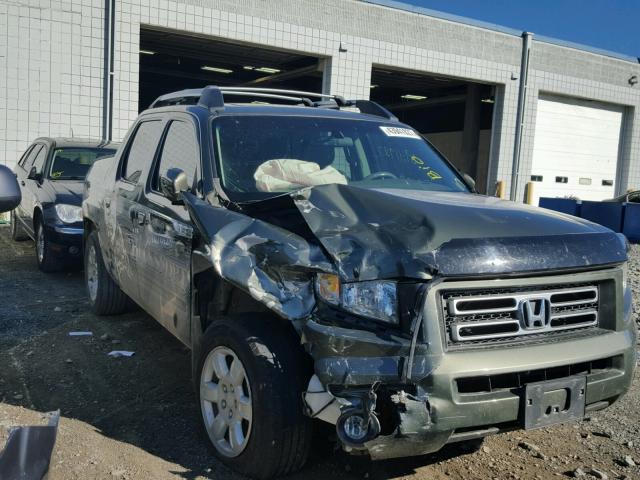 2HJYK16576H533999 - 2006 HONDA RIDGELINE GREEN photo 1