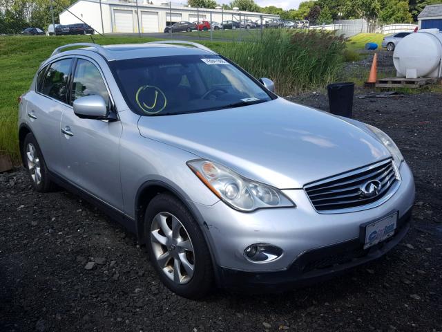 JN1AJ0HR9AM750272 - 2010 INFINITI EX35 BASE SILVER photo 1