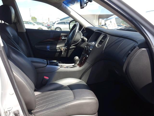 JN1AJ0HR9AM750272 - 2010 INFINITI EX35 BASE SILVER photo 5