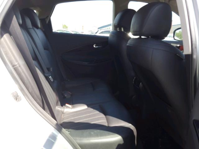 JN1AJ0HR9AM750272 - 2010 INFINITI EX35 BASE SILVER photo 6