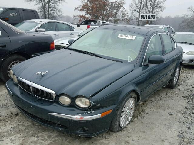 SAJEA51D83XD34231 - 2003 JAGUAR X-TYPE 2.5 GREEN photo 2