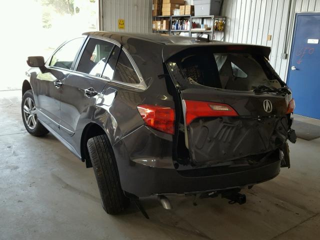 5J8TB3H35EL005841 - 2014 ACURA RDX BASE BROWN photo 3